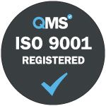 QMS ISO 9001 Registered logo